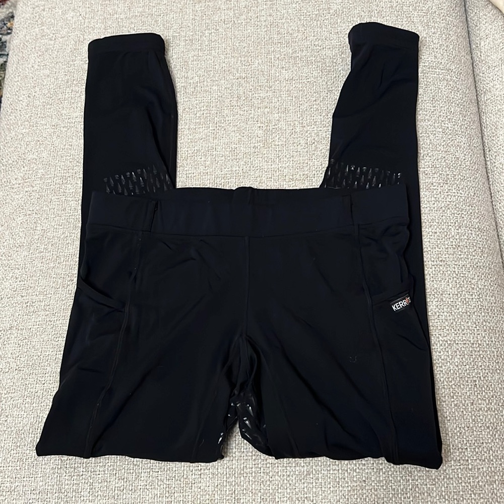 Kerrits icefill fullseat breeches tights pockets equestrian horses riding